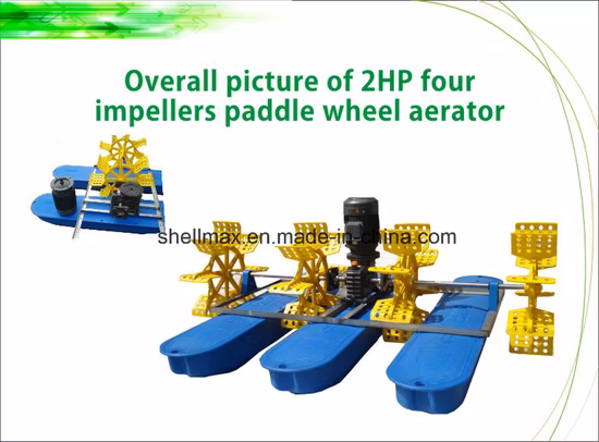 2HP 4 Paddle Shellmax Wheel Aerator