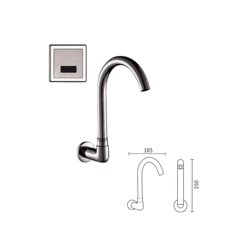 Wall Mounted Hand Free Sensor Tap Faucet Hospital Use Infrared Sensor Taps