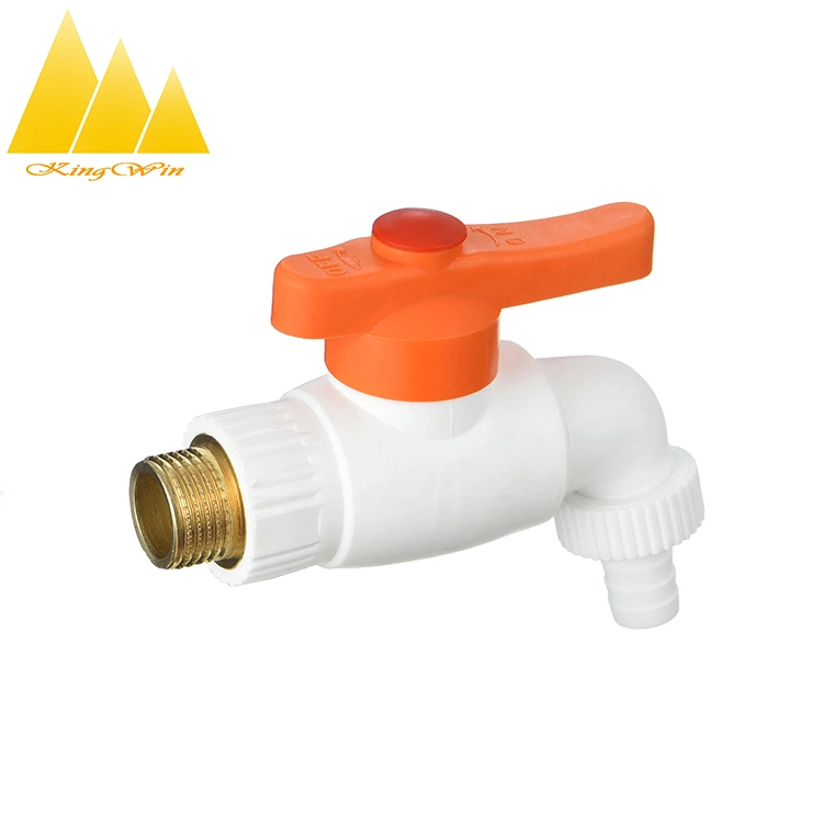 PPR Accessory Faucet Plastic Faucet PPR Pipe Fittings Plastic Water Tap Turkish Faucet