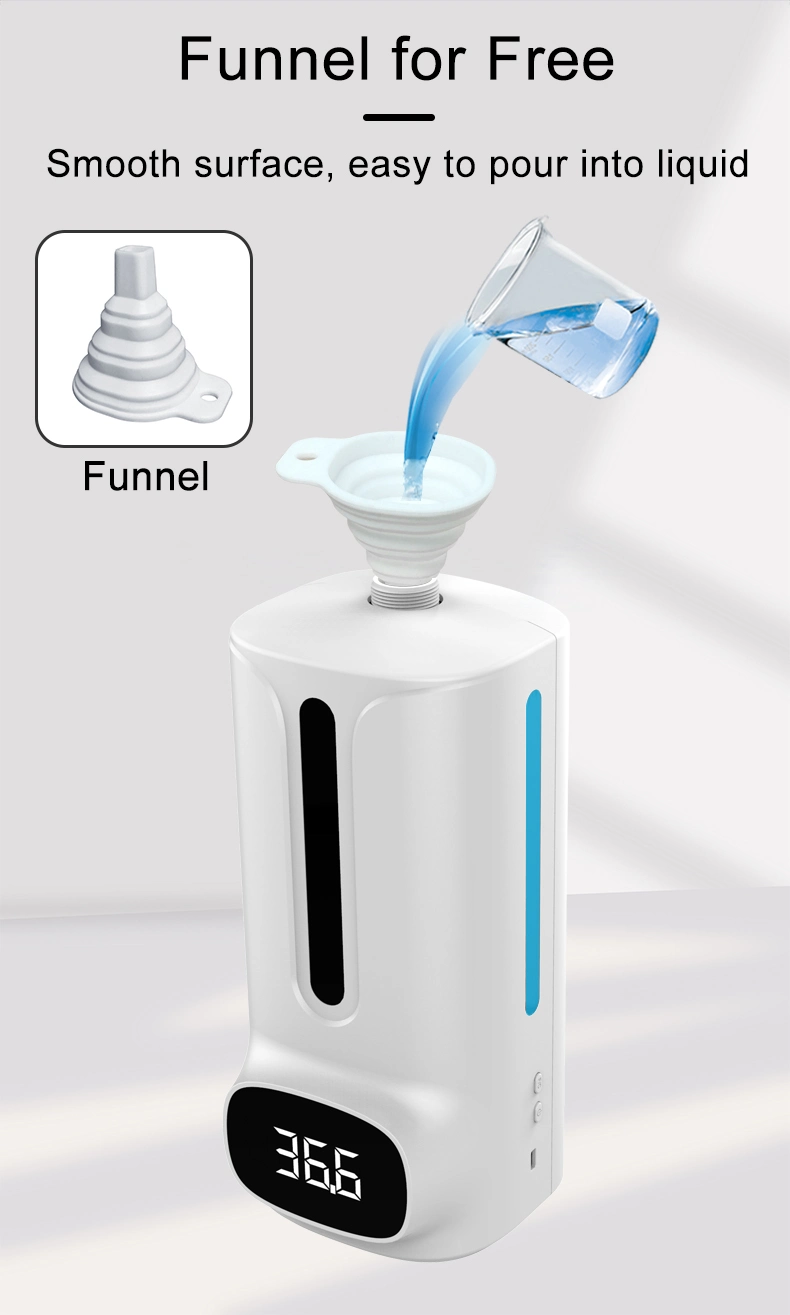 Spray/Gel/Foam 1.2L K9 Pro Plus Automatic Touchless Hand Sanitizer Dispenser dispenser